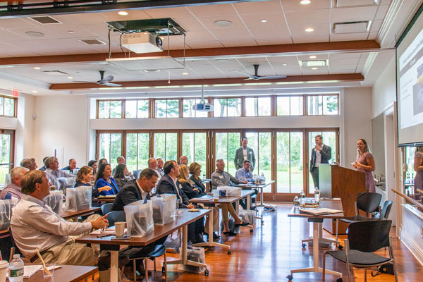 Image of people in a presentation
