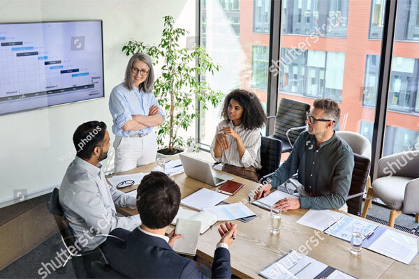 Image of people in a boardroom